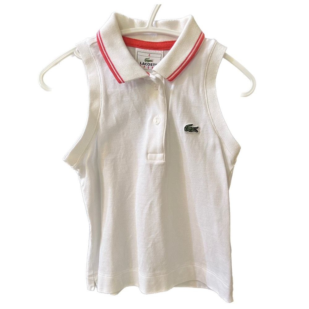 Lacoste Girls sleeveless top